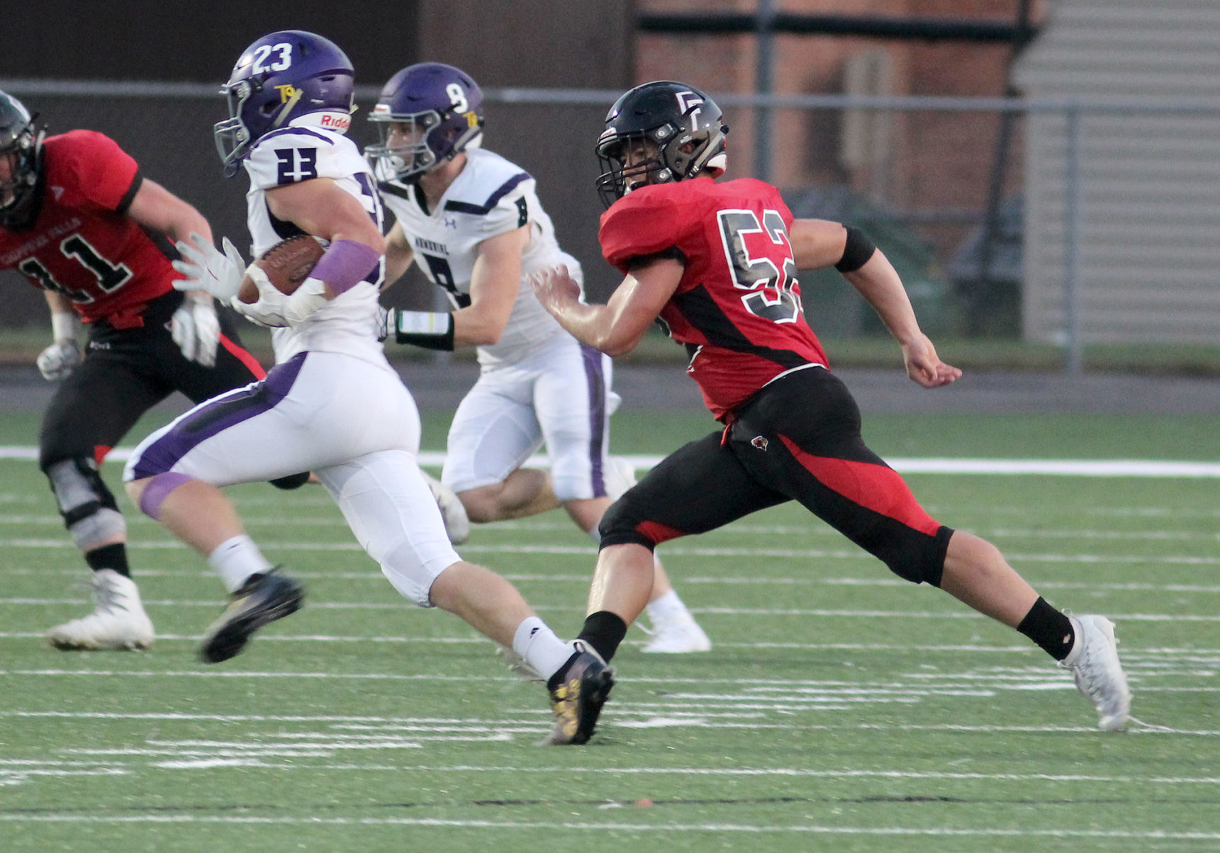 Eau Claire Memorial at Chi-Hi football 9-20-19
